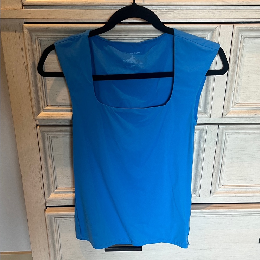 White House Black Market Blue Women's Top